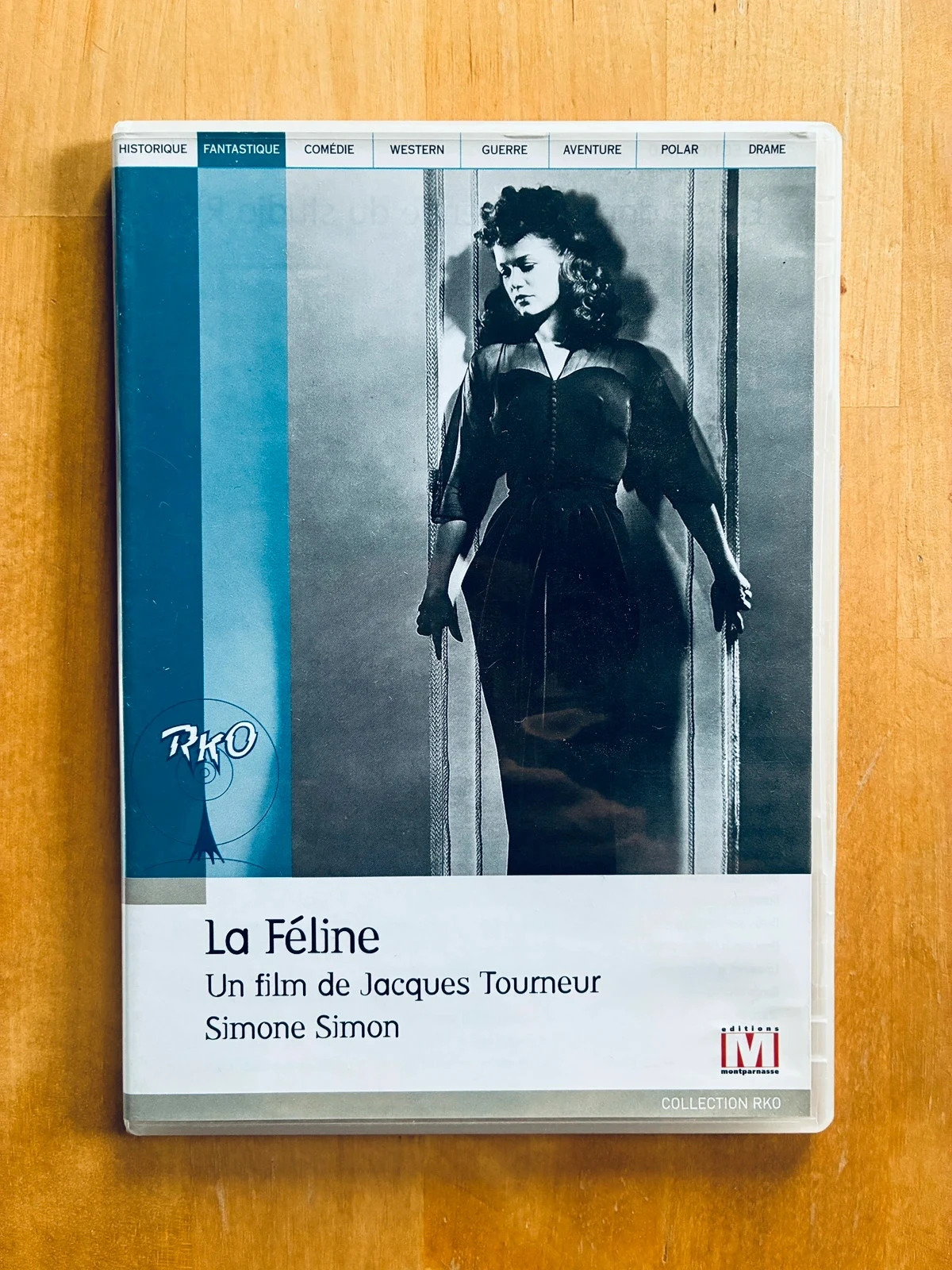 DVD La Féline de Jacques Tourneur.
